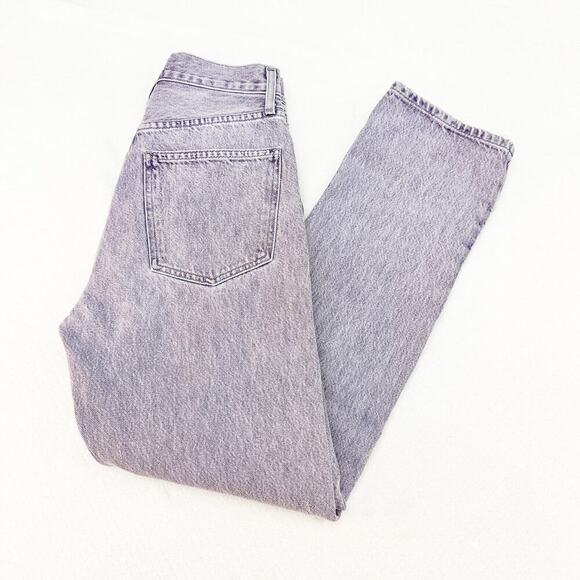 AGOLDE 90's Pinch Waist Purple Button Fly Denim Jeans A154-1325 Size 25 MINT - Picture 9 of 9